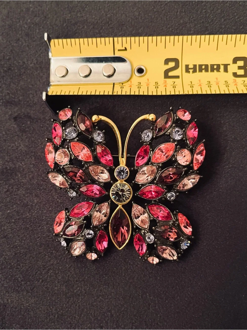 #175 Joan Rivers Classics Collection Spring Butterfly Brooch